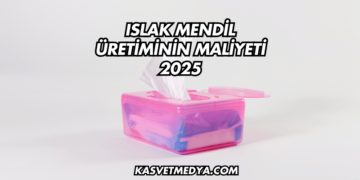 Islak Mendil Üretiminin Maliyeti 2025