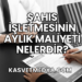 Şahıs İşletmesinin Aylık Maliyeti Nelerdir?