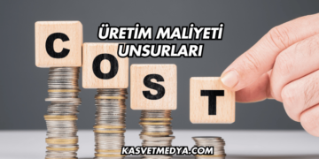 Üretim Maliyeti Unsurları